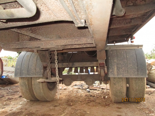 ลูกพ่วงดั้ม2เพลาสภาพพร้อมใช้