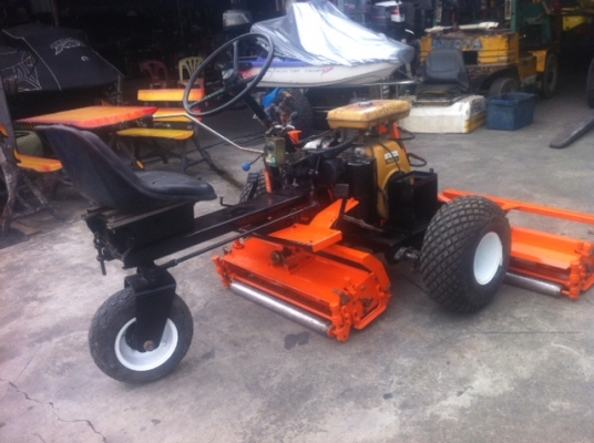 รถตัดกรีนนั่งขับ 3 แกงค์ รถตัดกรีนนั่งขับ 3 แกงค์