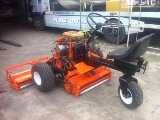 รถตัดกรีนนั่งขับ 3 แกงค์ รถตัดกรีนนั่งขับ 3 แกงค์