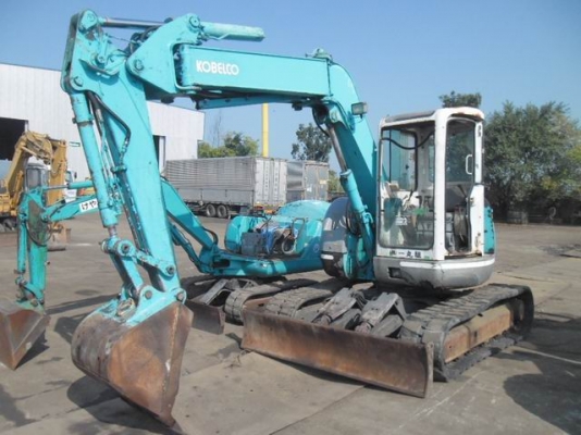 "ขายถูกสูดๆ รถแบคโฮ 'KOBELLCO 75 UR-2' มีเอกสาร/ใบแจ้งจำหน่าย รถพร้อมใช้งาน"