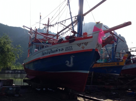 ขายเรือไดหมึก ประจวบฯ สภาพสวย