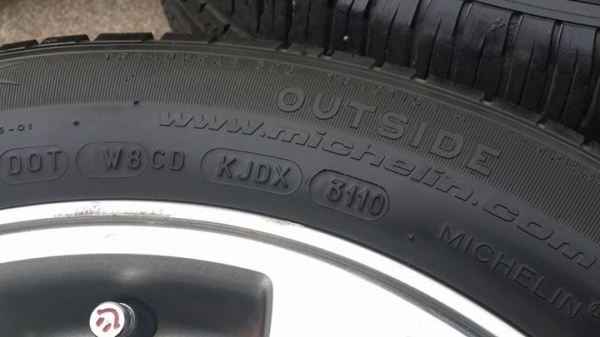 ล้อ14" Vios 4รู100 + ยาง Michelin 175/65/14 ปี12