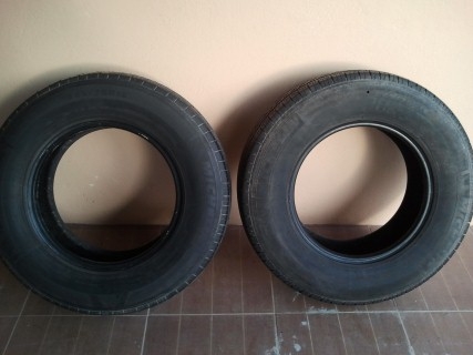 ขายยาง Michelin ดอกหนาโครงนิ่ม 245/70/16 ปี 10 = 1คู่ 800บาท