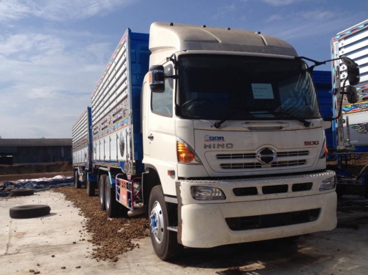 ขายรถบรรทุก 10 ล้อ แม่ลูกพ่วง HINO แม่ยาว 6.30 สูง 2.20-2.40 เมตร ลูกพ่วง ยาว 7.50 สูง 2.20-2.40 เมตร สนใจติดต่อ 081-9832626 เฮียโชค(อู่อินเตอร์)