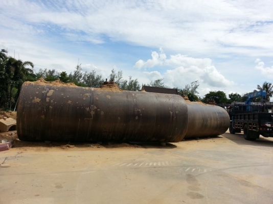 ขายด่วน  ถัง ถังน้ำ ถังน้ำมัน 34,000 ลิตร สภาพสวย หนา 6 มิล.