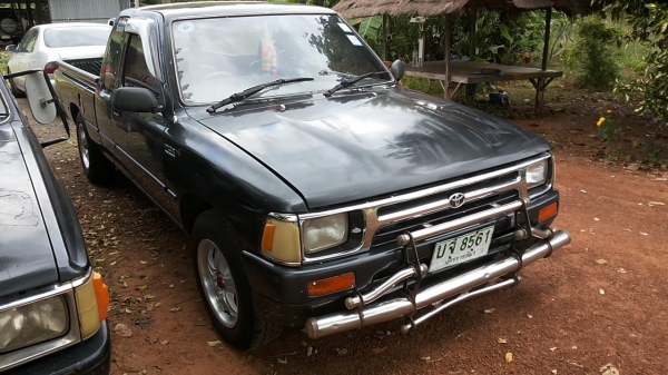 ***ขายแล้วครับขอบคุณ Truck2hand ขายกระบะแค็ปราคาเบาๆ TOYOTA ไมตี้เอ็กซ์ ปี35/92 เครื่องเดิมเกียร์เดิม เครื่อแน่นดีไม่เยิ้ม เกียร์ดีไม่หลุด ช่วงล่างปึ๊ก ไม่มีส่าย คัสซีสวยเดิมมากๆ ไม่มีผุ กระบะสวยพื้นไม่ผุ พื้นปูกระบะ ล้อแม็ก หัวบางเดิม หน้า-หลังเดิมไม่เคย