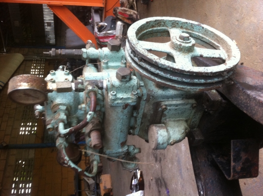 ขาย ปั้มลม สองระบบ จากญี่ปุ่น