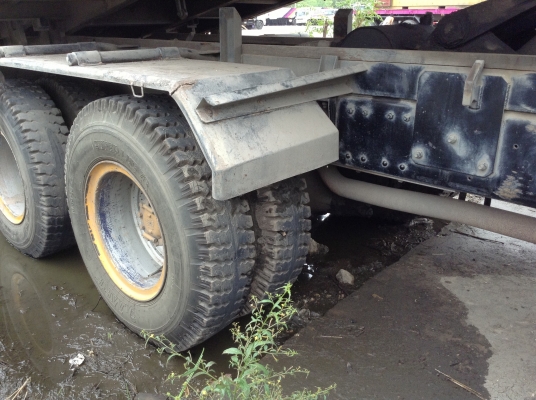 HINO MEGA 260 แรง ดั้มด์พ่วงแม่ลูกๆ 2 คาน