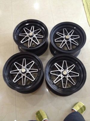 ขายล้อ Equip 03 ไม่คด ไม่ดุ้ง 15x8 4-100 ET25 ชุดละ 7,500 บาท