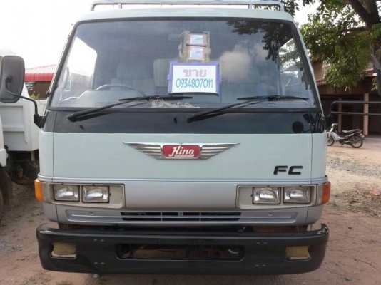 ขายรถ6ล้อดั้ม HINO FC  รถห้างแท้ 120 แรง คัชชีใหญ่ เครื่องแห้ง แรงดี คัชชีสวย แอร์  คอนโซนครบ หน้าFหลังF แรงสั่งได้วิ่งไม่มีหอน
