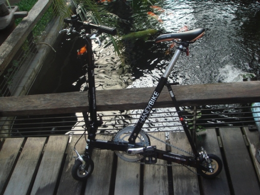 ขออนุญาติขายจักรยานพับอลูมิเนียมสะดวกพกพาของ HANDY BIKE ครับลองชมเพื่อชอบครับ