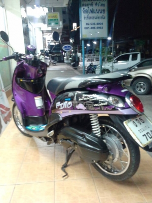 ขายถูก Yamaha Fino เกแยกส่วน รถสวย ลายปารีส รถปลายปี 2555 ขายถูก Yamaha Fino เกแยกส่วน รถสวย ลายปารีส รถปลายปี 2555