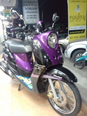 ขายถูก Yamaha Fino เกแยกส่วน รถสวย ลายปารีส รถปลายปี 2555 ขายถูก Yamaha Fino เกแยกส่วน รถสวย ลายปารีส รถปลายปี 2555