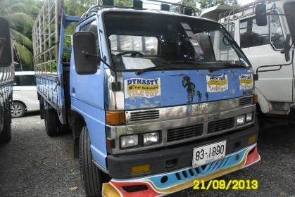 ขาย 6 ล้อ NPR วางเครื่อง135 เทอร์โบ ปี47  F หลัง มีสโลว์ คอกแป๊ปสูง