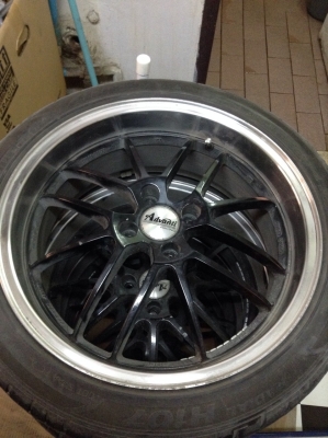 ขายแม็กขอบ17 Advanti พร้อมยางถูก