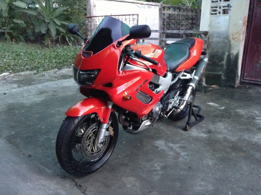 ลดกะหน่ำตามคำเรียกร้อง 169,000ขาย(แลก-เทิร์น)VTR1000F ปี2000 สเป็คเมกา ไมค์290ไม่ตัดรอบ(ทะเบียนแท้้-จัดไฟแนนได้ครับ) เครื่องฟิตๆพร้อมออกทริปหนาวนี้