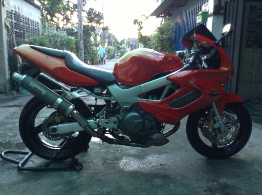 ลดกะหน่ำตามคำเรียกร้อง 169,000ขาย(แลก-เทิร์น)VTR1000F ปี2000 สเป็คเมกา ไมค์290ไม่ตัดรอบ(ทะเบียนแท้้-จัดไฟแนนได้ครับ) เครื่องฟิตๆพร้อมออกทริปหนาวนี้