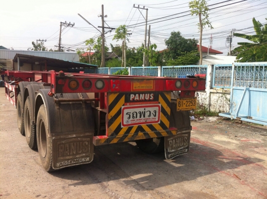 หางเทรลเลอร์ ก้าง 3 เพลา ของcimcปี2009สภาพดีเจ้าของขายเอง