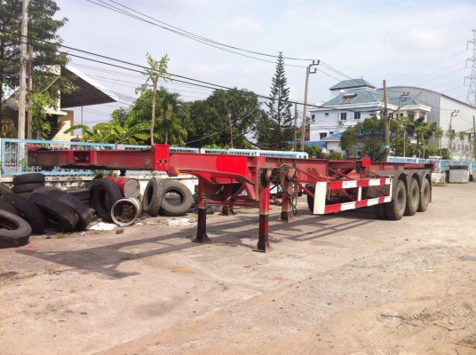 หางเทรลเลอร์ ก้าง 3 เพลา ของcimcปี2009สภาพดีเจ้าของขายเอง