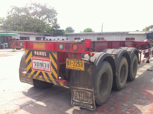 หางเทรลเลอร์ ก้าง 3 เพลา ของcimcปี2009สภาพดีเจ้าของขายเอง