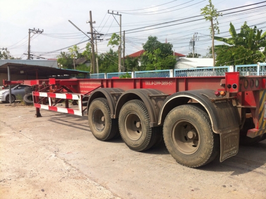 หางเทรลเลอร์ ก้าง 3 เพลา ของcimcปี2009สภาพดีเจ้าของขายเอง