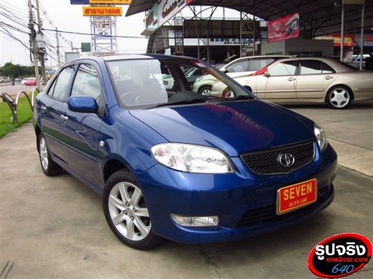 Toyota vios 1.5 S ปี 2004 เกียร์ออโต้ รถสวย