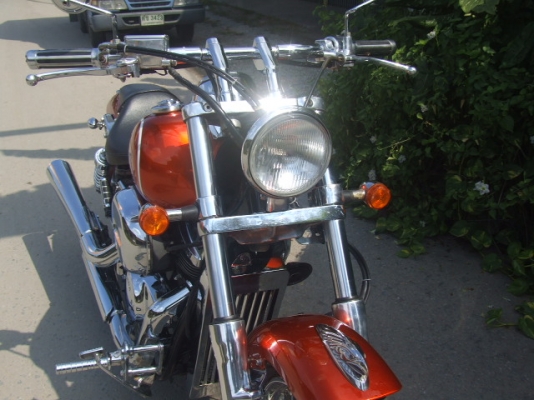 ขาย shadow SLASHER 400 y.2002 เก็บงานใหม่ สีใหม่ส้มเม็ทลิค ขาย shadow SLASHER 400 y.2002 เก็บงานใหม่ สีใหม่ส้มเม็ทลิค