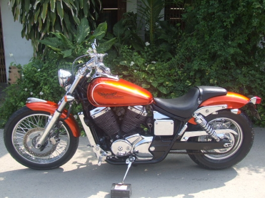 ขาย shadow SLASHER 400 y.2002 เก็บงานใหม่ สีใหม่ส้มเม็ทลิค ขาย shadow SLASHER 400 y.2002 เก็บงานใหม่ สีใหม่ส้มเม็ทลิค