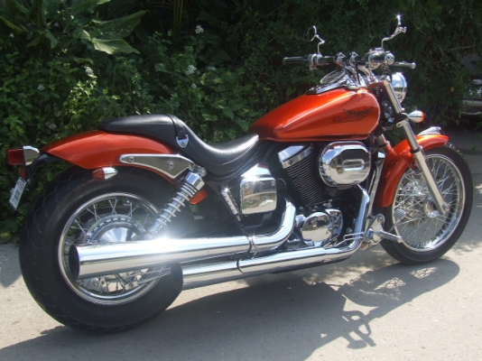 ขาย shadow SLASHER 400 y.2002 เก็บงานใหม่ สีใหม่ส้มเม็ทลิค ขาย shadow SLASHER 400 y.2002 เก็บงานใหม่ สีใหม่ส้มเม็ทลิค