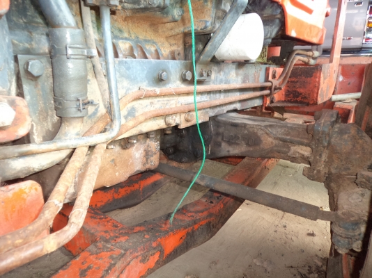 ขาย165000บาท รถไถคูโบต้าสภาพดี27แรง2เพลา มีดันหน้า ผาน5 คราน