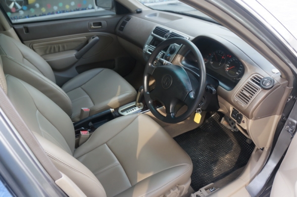 HONDA CIVIC DIMENTION ปี2002 เบาะหนัง เกียร์ AUTO กระจกไฟฟ้า ล้อ MAX รถพร้อมใช้งาน HONDA CIVIC DIMENTION ปี2002 เบาะหนัง เกียร์ AUTO กระจกไฟฟ้า ล้อ MAX รถพร้อมใช้งาน