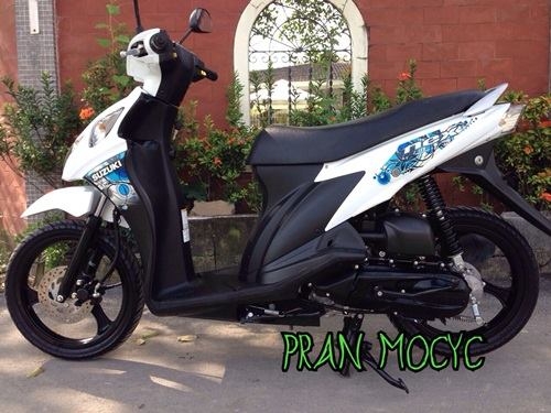 ขาย suzuki nex สีขาว รถ5เดือน ไมล์เเท้ๆเเค่ 3,600 โล