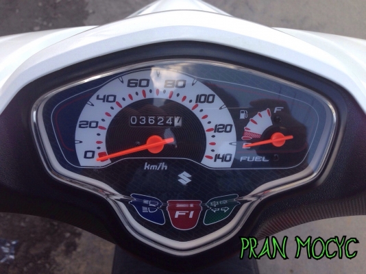 ขาย suzuki nex สีขาว รถ5เดือน ไมล์เเท้ๆเเค่ 3,600 โล