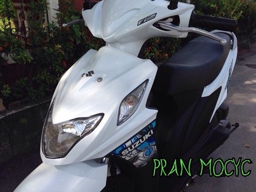 ขาย suzuki nex สีขาว รถ5เดือน ไมล์เเท้ๆเเค่ 3,600 โล