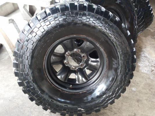 ขายยาง Maxxis 16-35 พร้อม กระทะ ใส่แล้วหล่อมาก