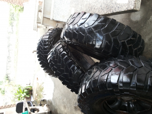 ขายยาง Maxxis 16-35 พร้อม กระทะ ใส่แล้วหล่อมาก