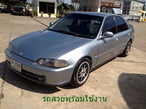 ขาย  HONDA CIVIC ปี 95 เกียร์ออโต้ ติดแก็สแล้ว