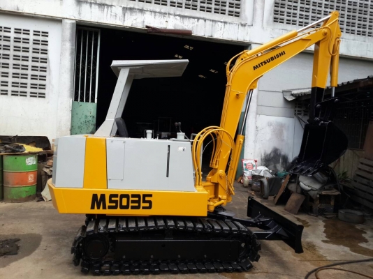 ขาย รถขุด MITSUBISHI รุ่น MS035 แทร็กเหล็ก  มือสองญี่ปุ่น