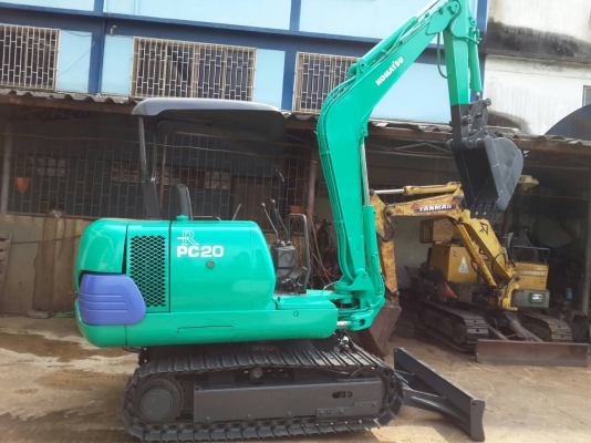 ขาย รถขุด KOMATSU รุ่น PC20-7- แทร็กเหล็ก  มือสองญี่ปุ่น