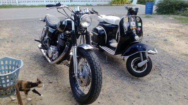 SR 400 แต่ง นิดๆ เอา พอ สวยๆ ไม่มีเวลา ขับ SR 400 แต่ง นิดๆ เอา พอ สวยๆ ไม่มีเวลา ขับ