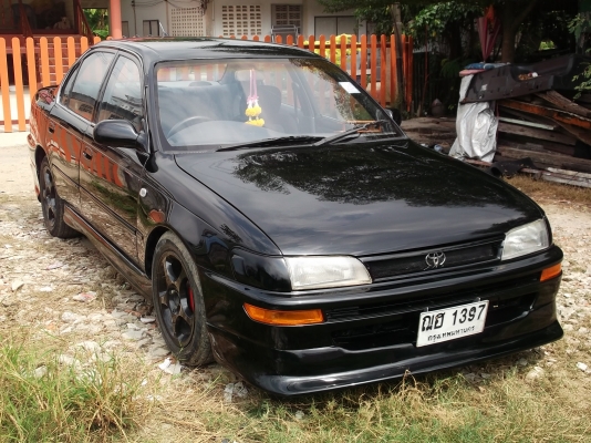 ขายtoyotaAE101ปี94สีสวยทำมาใหม่ชุดแต่งรอบคันภายในตัวนอก