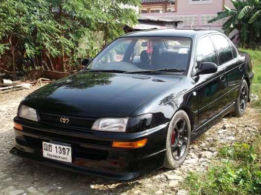 ขายtoyotaAE101ปี94สีสวยทำมาใหม่ชุดแต่งรอบคันภายในตัวนอก