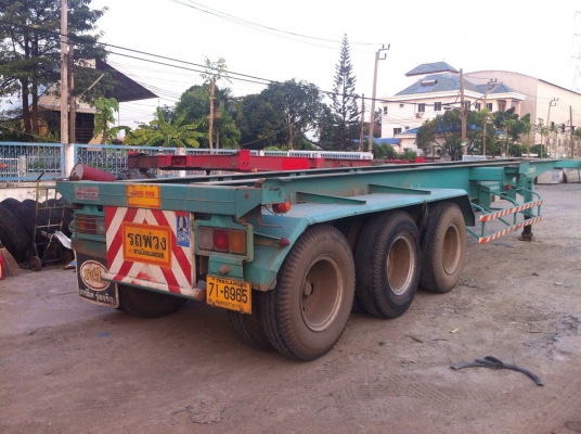 หางพ่วงเทรลเลอร์. สามมิตร ปี52 กาง3เพลาสภาพดี เจ้าของขายเองครับ