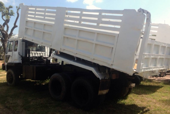 **1,280,000 บ.ต่อรอง**ขาย10ล้อ2เพลาดั๊ม "ไอ้หลงโบ"ซีเรียลสูงๆ MITSU FN527M-TF7521 เครื่องเดิมเกียร์เดิม6D16 turbo 220แรง เครื่องแรงแน่นดี เกียร์10สปีด ช่วงล่างแน่นคัสซีสวยไม่ปะไม่ดามไม่บวม เบรคใหญ่ เพลาบุ๋ม กระบะดั๊มเหล็กสภาพดี รถเคลียร์สีมา หัว