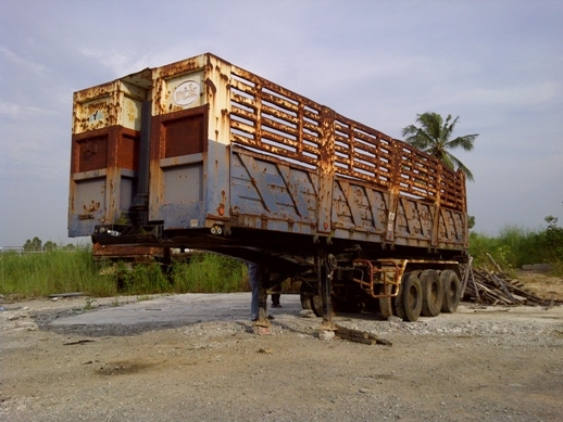 ขายหางพ่วง 3เพลา ดั๊มพ์ ยิงหน้า RCK  ยาว10 เมตร