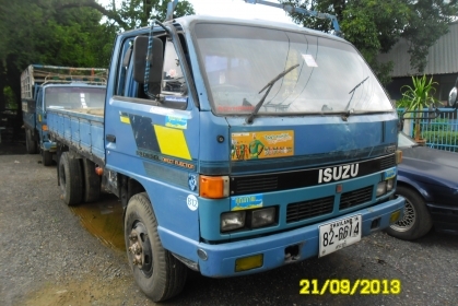 ขายรถห้างแท้ 6 ล้อ NPR 115 เทอร์โบ ปี37  Fหน้า หลัง