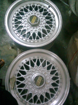 BBS 17X7.5 4/100-114 ฝาครบแม็กใหม่เก่าเก็บ
