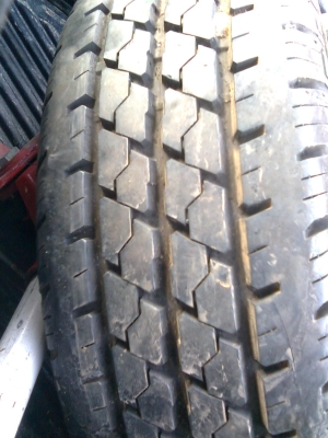 ขายกะทะ+ยางบรรทุก1คู่ 205R14 ยางใหม่ปี10ยังไม่ลงดิน