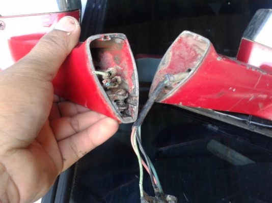 กระ จก RETRO แท้ปรับไฟฟ้า