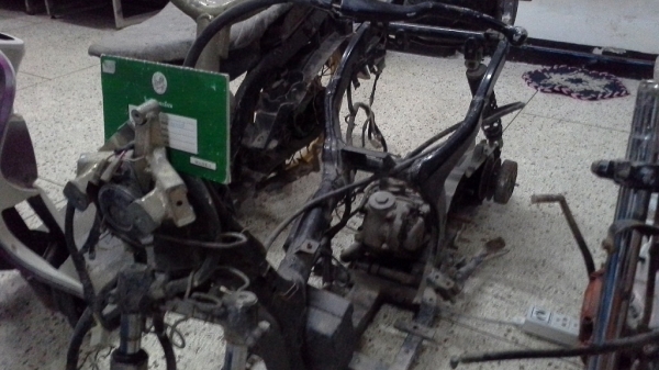 ขายโครงและเครื่อง Nuovo MX ทะเบียนพร้อมโอน